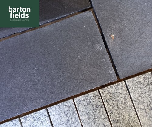 Silver granite paving - granite,