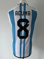 Signed Marcos ACUNA Shirt -