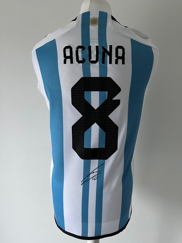 Signed marcos acuna shirt - marcos,