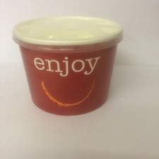250x 12oz Soup Paper Cups &