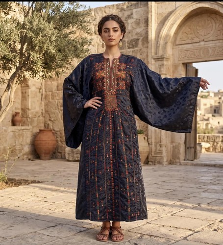 Hand embroidered siwa dress