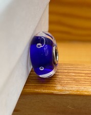 Trollbeads Blue Bubbles Glass