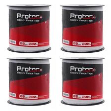 4 X ELECTRIC FENCE POLY TAPE -