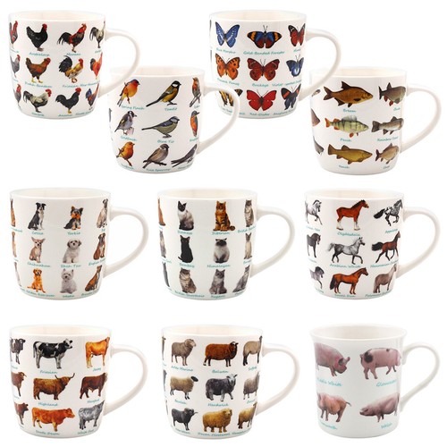 Leonardo collectors china mugs - collectors,
