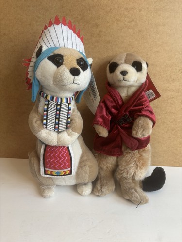 Meerkat soft plush toys - soft,