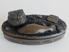 David Hughes Fishing Sculpture / Fishing Trophy Limited Edition of only 3 Signed