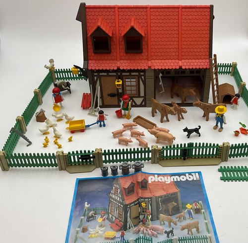 Vintage playmobil farm 3556 - vintage,