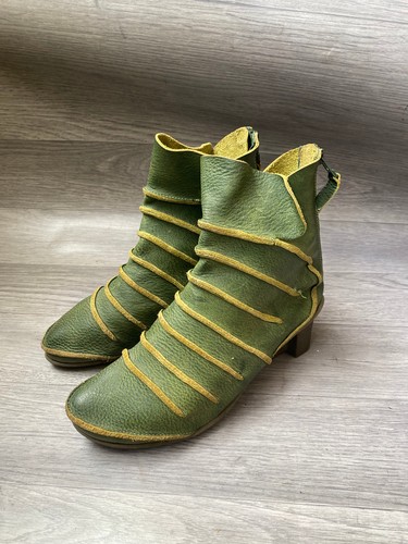 Trippen amber leather zipper - leather,