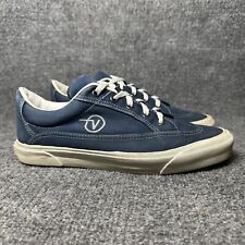 Vintage Vans Made In USA Navy Blue Era Sz 9 1990s 1980s Rare Mens