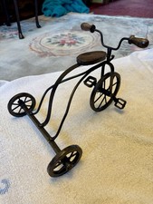 Vintage style metal tricycle