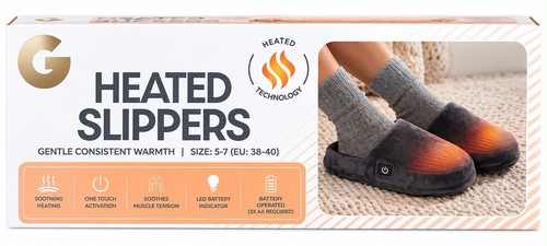 Heated slippers warm cosy - ,