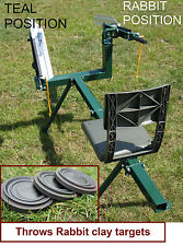 150 CLAY TARGETS,DOUBLE ARM FULL COCK MANUAL CLAY PIGEON TRAP,CLAY TRAP DT500