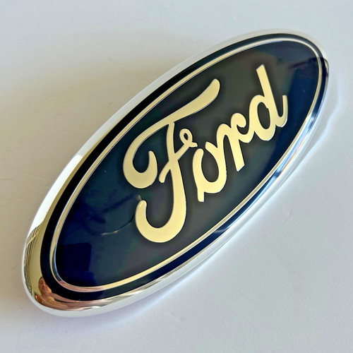 Ford grille emblem blue - ford,