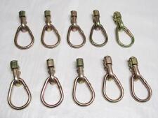 Cargo Tie Down Lashing Rings X10 (Oval Surface Rail Fitting Load Restraint)