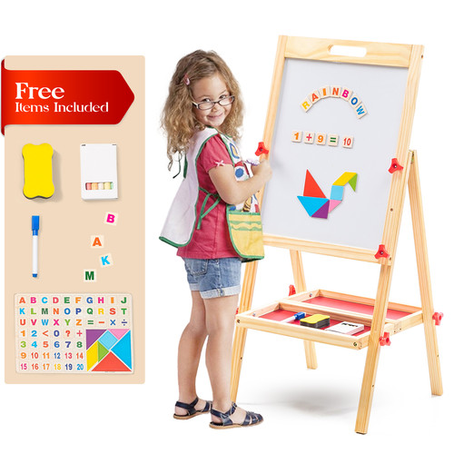 Children wooden easel - 1,