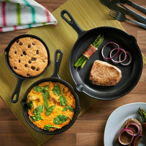 Cast iron skillet frying pan - skillet,