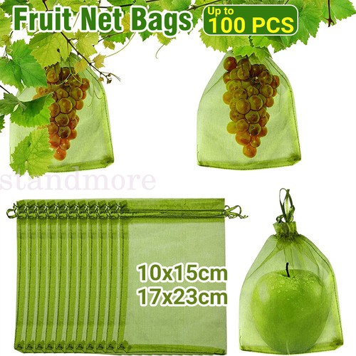 100x fruit net bags - net,