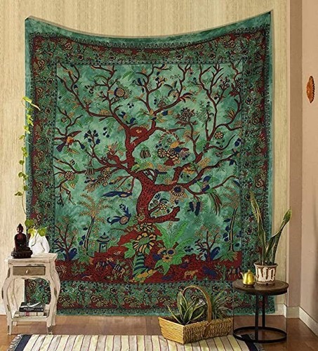 Indian wall hanging tapestry - indian,