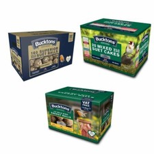 Bird Seed/Food Bucktons Suet & Energy Cakes & Balls Treats Food - All Variations
