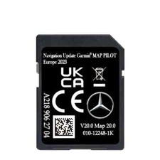 MERCEDES GARMIN MAP PILOT V20 A2189062704 NTG5 STAR1 SD KARTE EUROPA 2025
