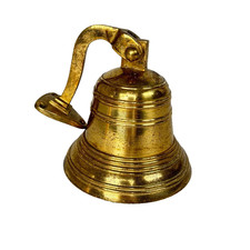 Small Brass Bell Wall Hanging