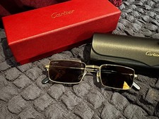 Cartier Sunglasses CT0501S Gold Frame