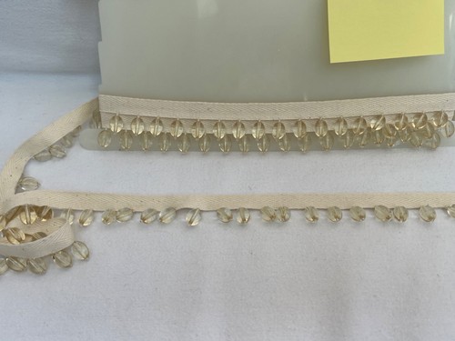 New unused drop beaded trim - new,,