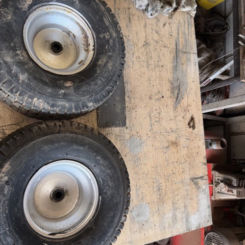 Ride mower wheels 15x6 - mower,