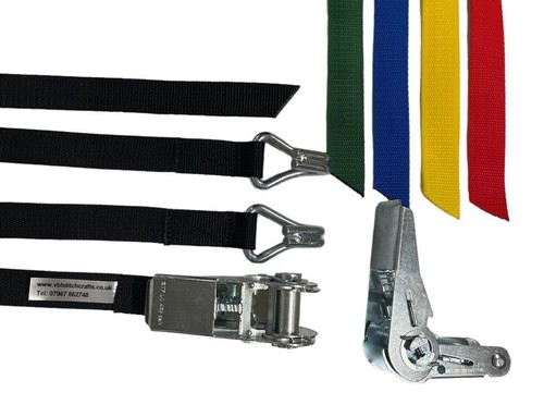 Ratchet strap 25mm webbing - 25mm,