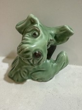 Vintage SylvaC Dog Figurine, Scottie Terrier Number 1119