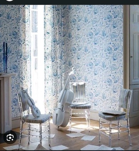 Nina campbell pamir - campbell, wallpaper