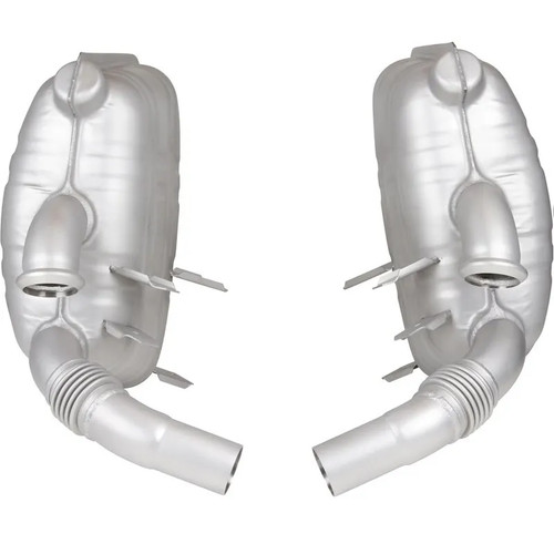 Sports exhaust silencer set - exhaust,