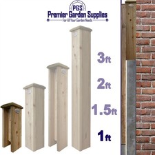 1ft (30cm) Timber/Concrete