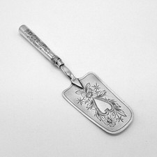ORIGINAL E.K. FABERGE MONOGRAM GENUINE SILVER 84 RUSSIAN IMPERIAL ANTIQUE RUSSIA