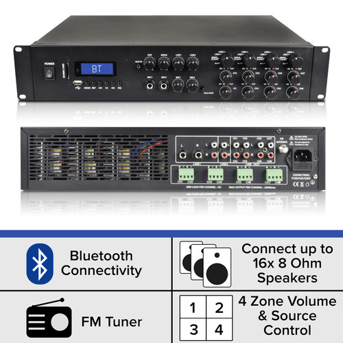 1600w stereo bluetooth power - stereo,