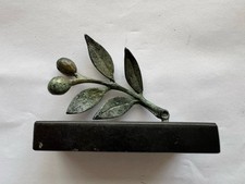 Small Bronze Olive Branch on