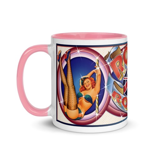 Rotor burlesque girl pink - burlesque,