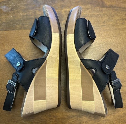 Wolky women black platform - wolky,