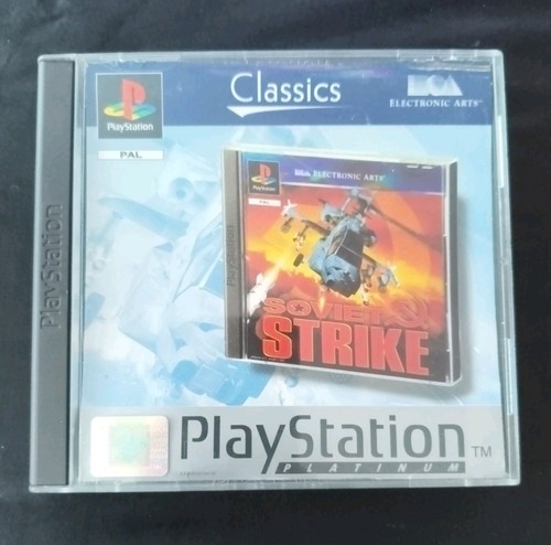 Soviet strike ps1 platinum - soviet,