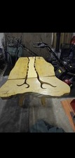 Light wood sturdy table