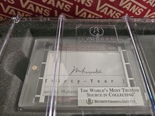 muhammad ali signed card