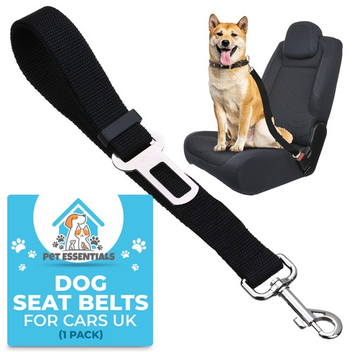 Pet dog seat belt - seat, adjustable