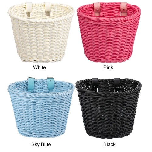 Wicker bike basket - wicker,