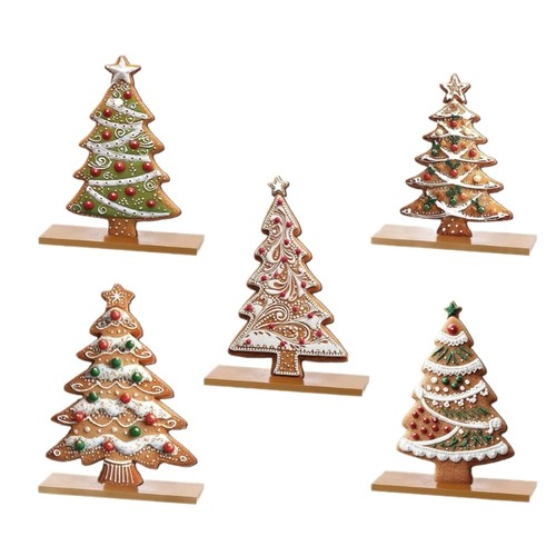 Wooden gingerbreads christmas - wooden,