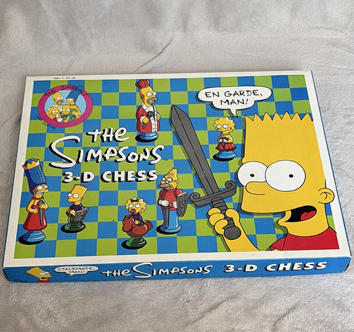 1991 the simpsons chess - 1991, 3-d