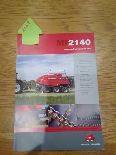Massey ferguson baler - baler, 2140
