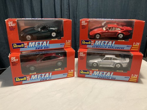 Revell scale model cars - 1:24,