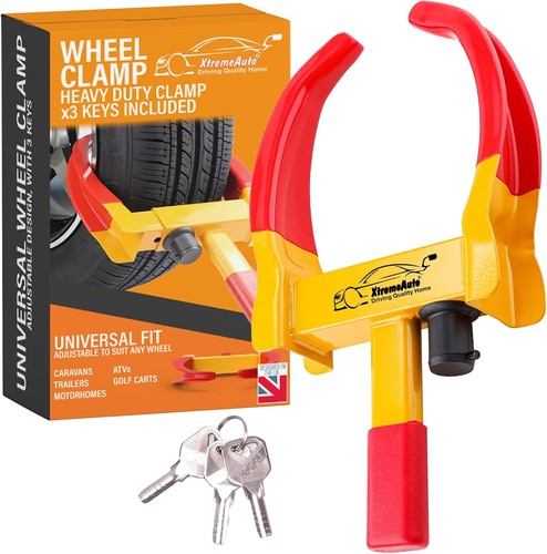 Xtremeauto wheel clamp lock - clamp,
