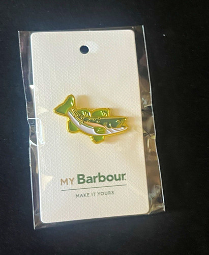 Barbour zander fish enamel - barbour,