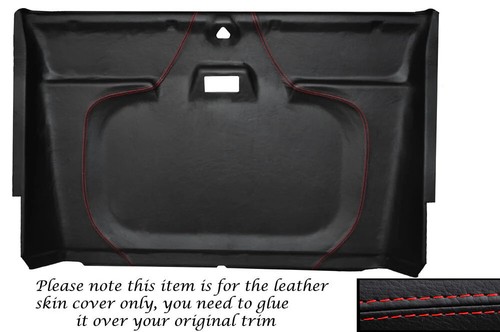Red stitch front - red,